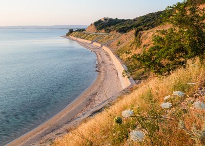 The Beach at Anzac Cove, Looking North by Unbekannt Unbekannt
